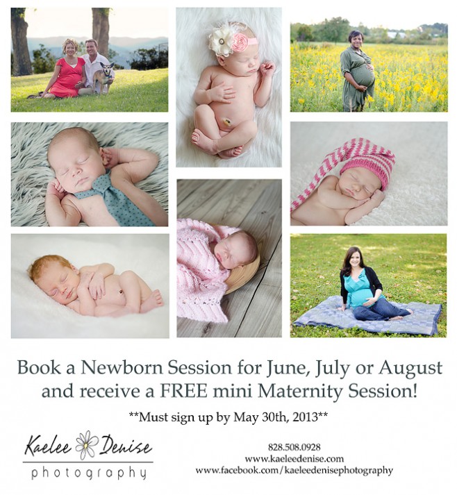 Asheville Newborn Portrait Photographer