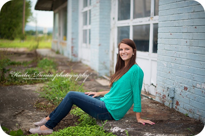 Brevard senior portrait photographer