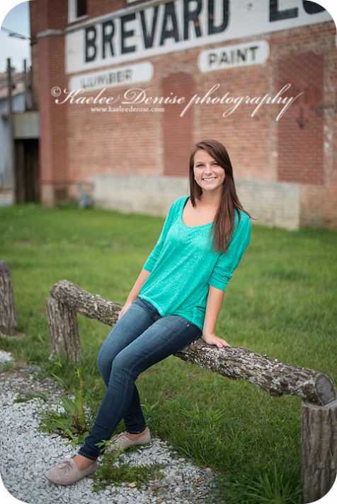 Brevard senior portrait photographer