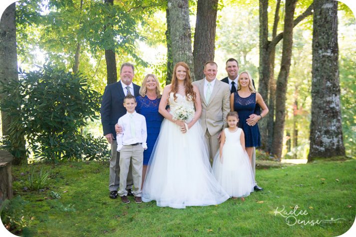 Bradley Creek Falls Wedding