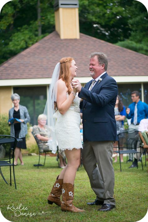 Bradley Creek Falls Wedding