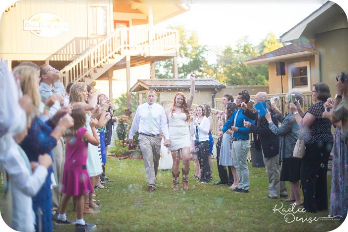 Bradley Creek Falls Wedding
