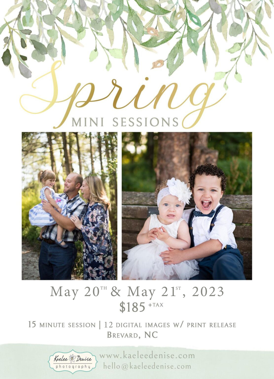2023 Spring Mini Sessions